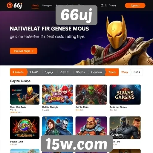 Gamers elogiam a interface do site 66uj